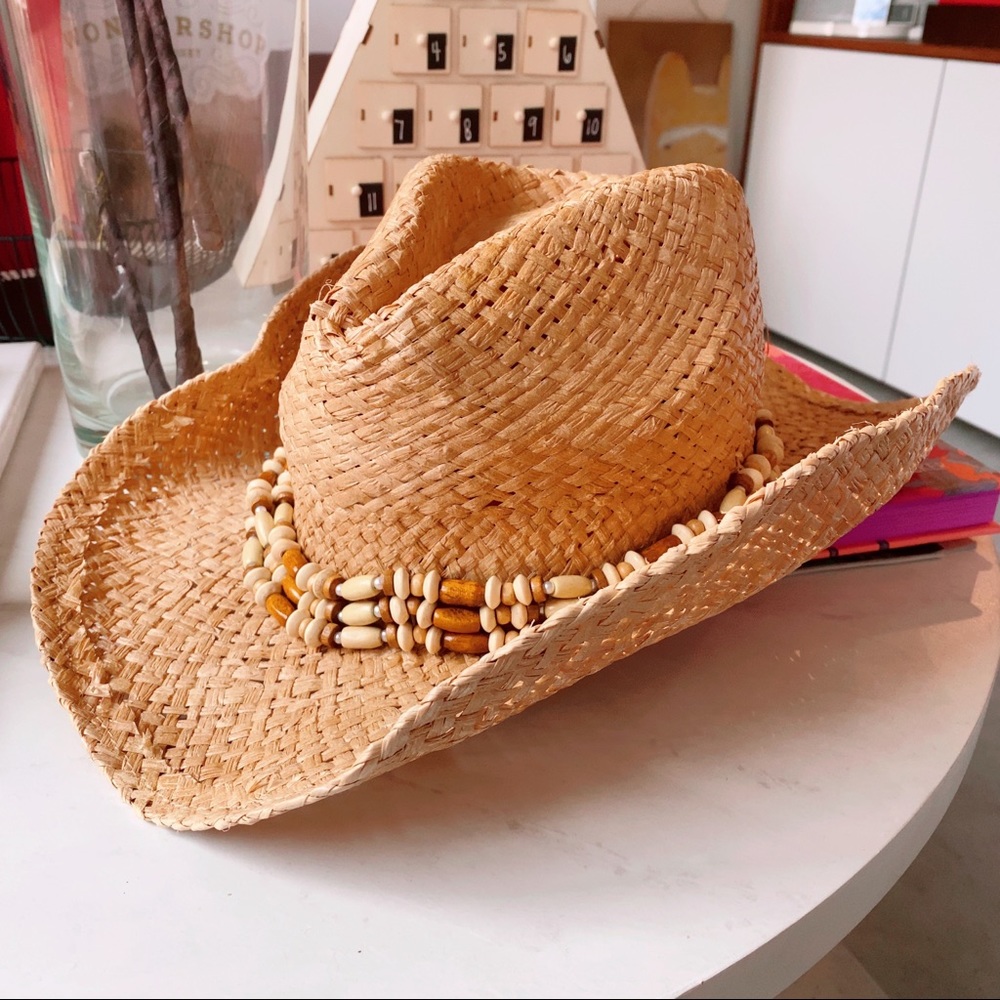 New Cowboy Straw Hat by San Diego Hat Co